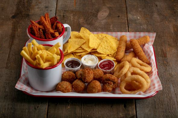 Sides & Sharers The Veggie House Platter