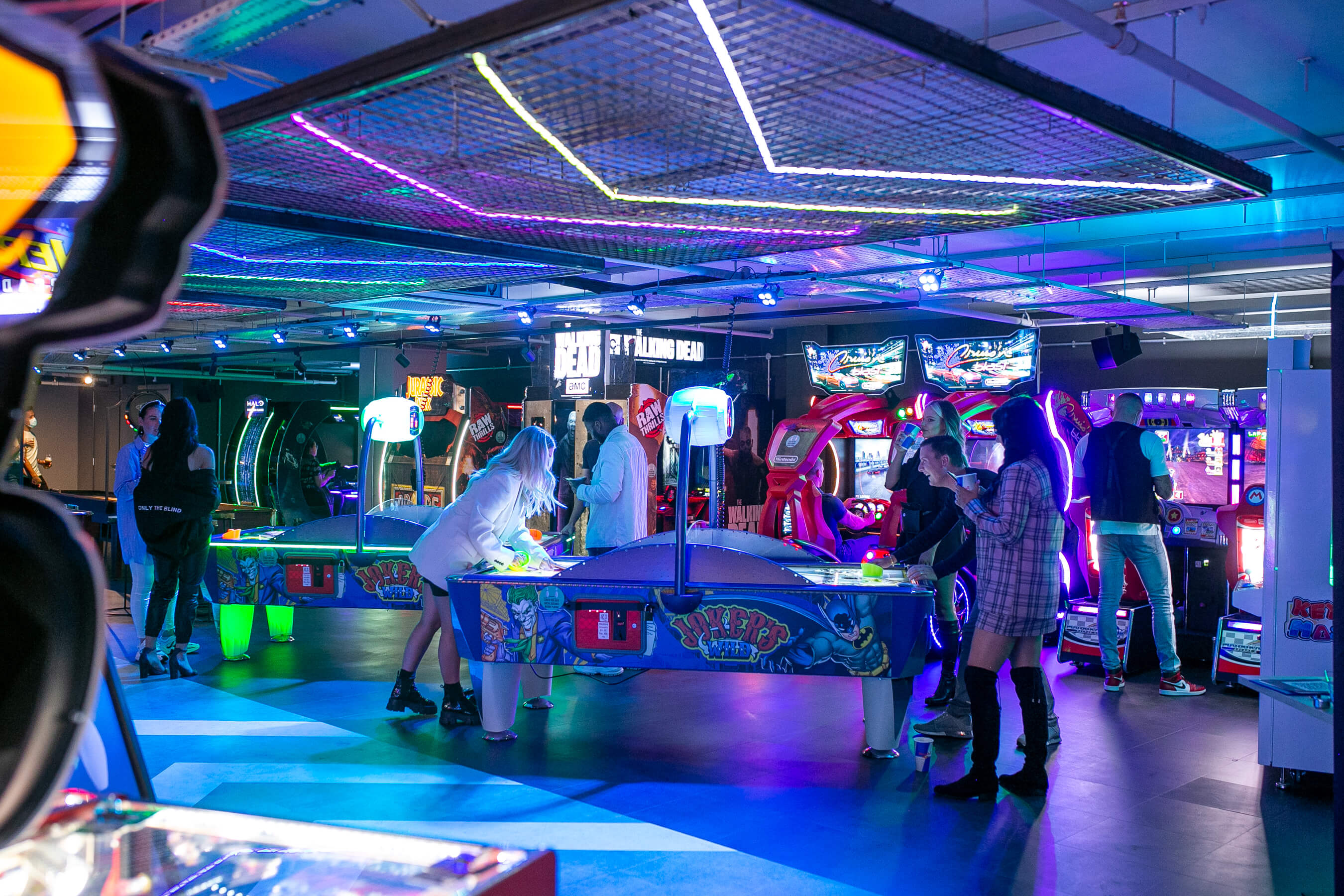 Tenpin Arcade Activity Arcades Machines Game