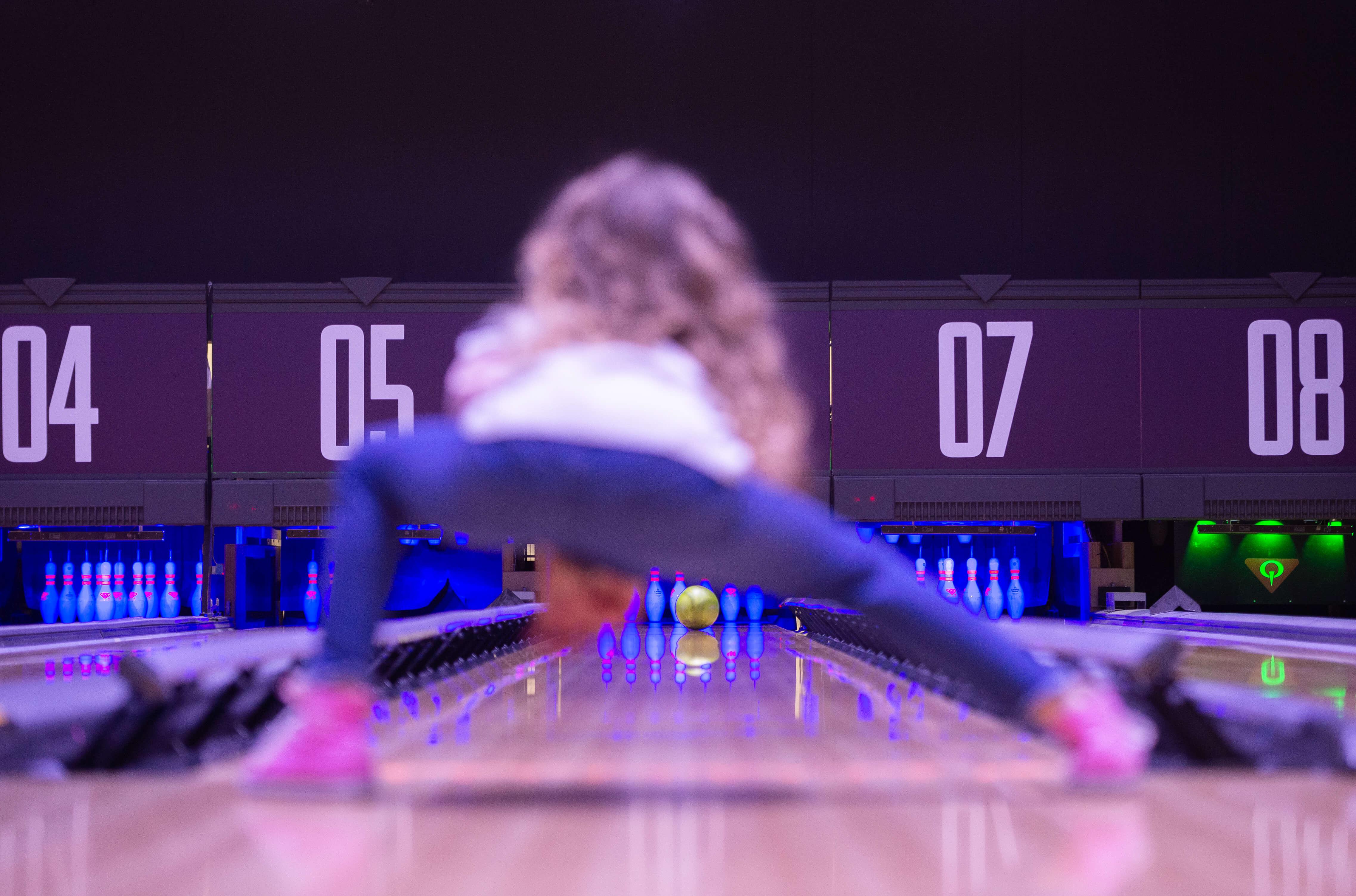 Girl Bowling Tenpin Bexleyheath