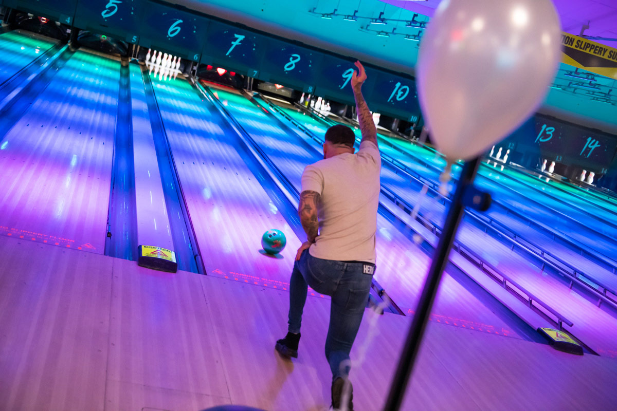 Man Bowling In Tenpin Coventry