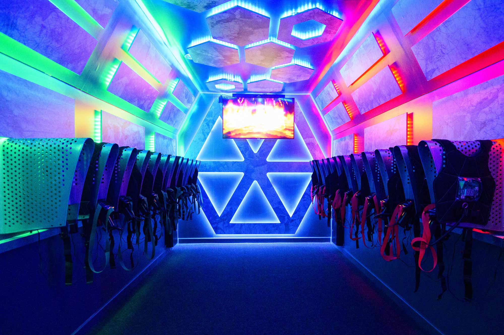 Laser Tag Arena Ready For War