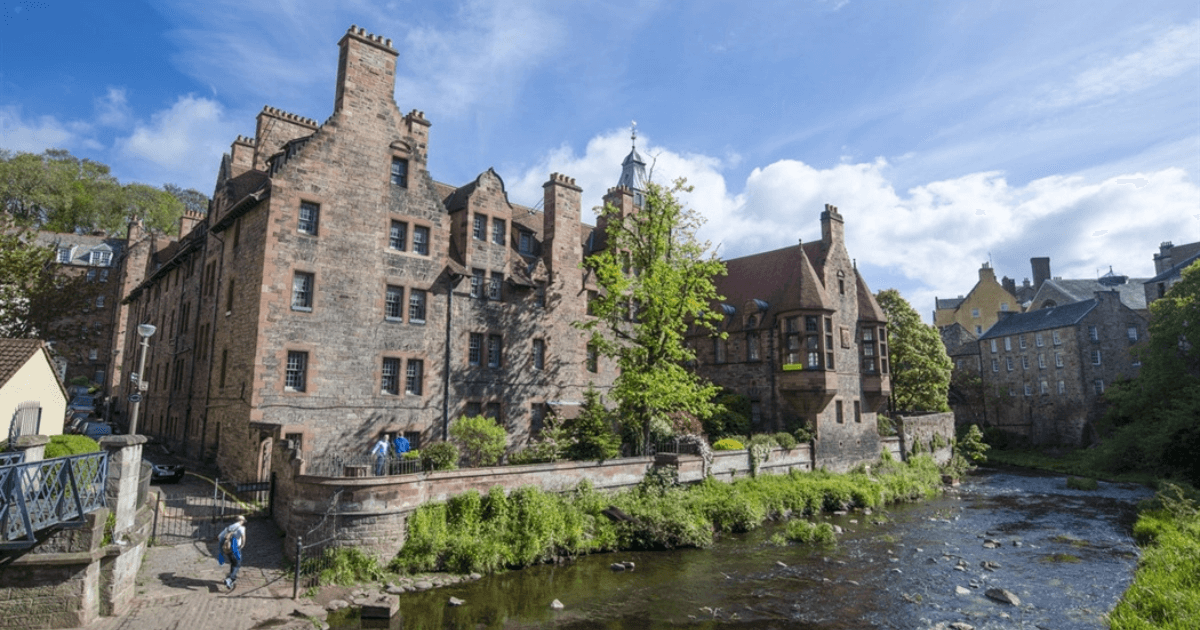 dean village in scotland