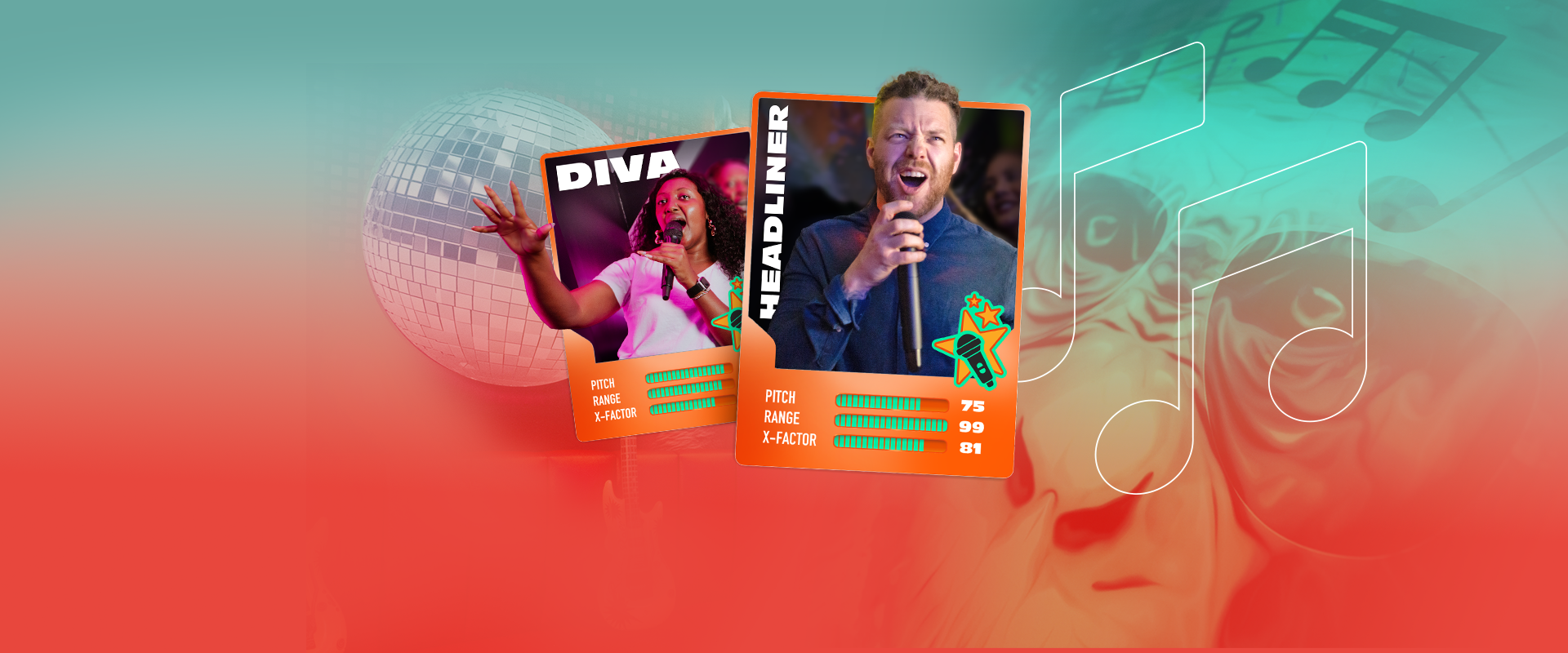 Summer Deal Karaoke Landing Page Banner