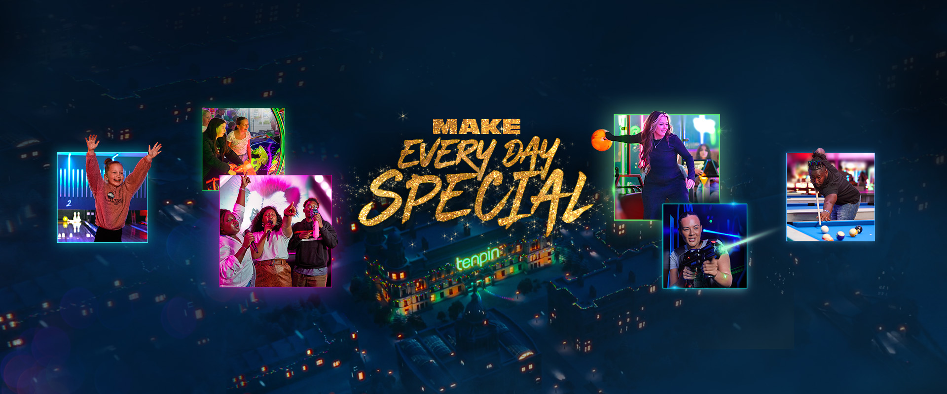 Tenpin Christmas Deal Landing Page Banner